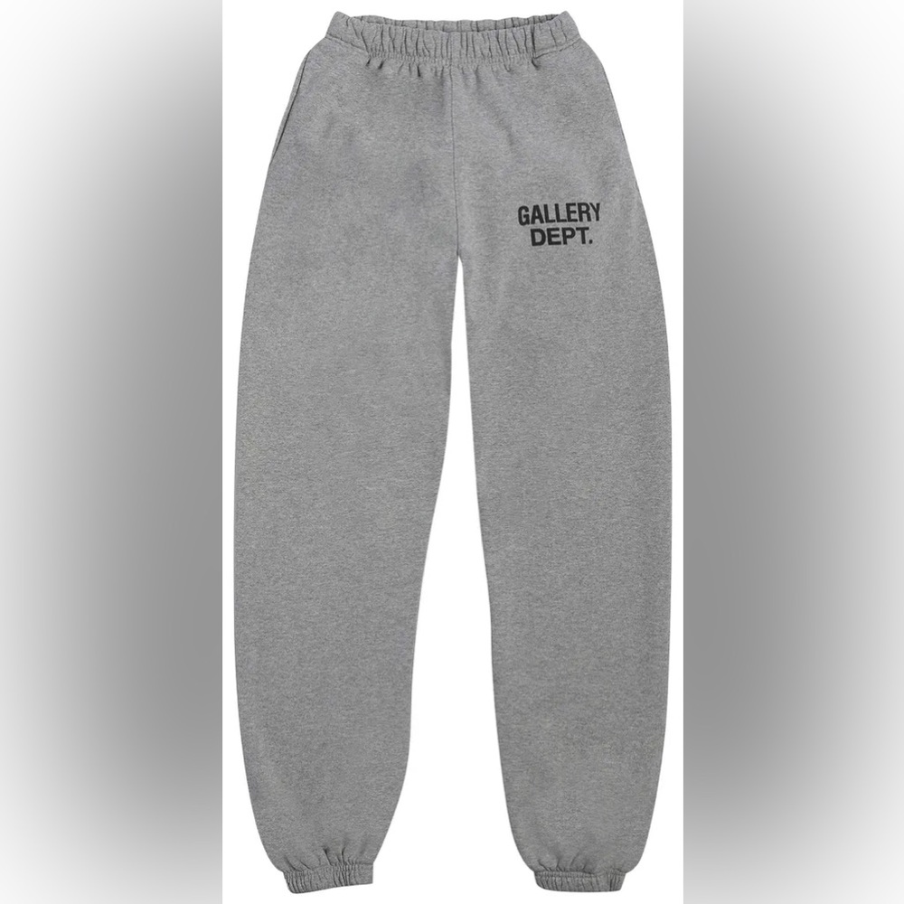 Gallery Dept. GD English Logo Sweatpants 'Heather Grey'